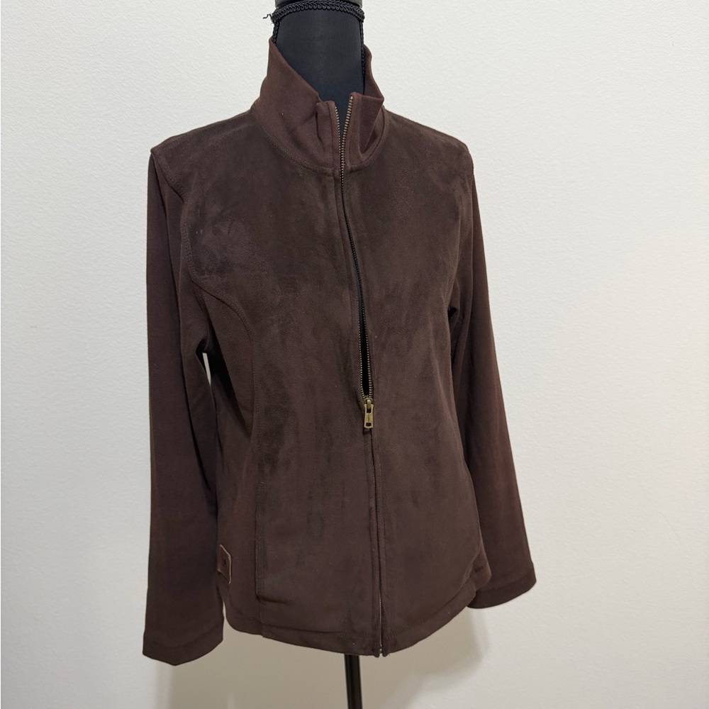 Ralph Lauren Dark Brown Women's zip up